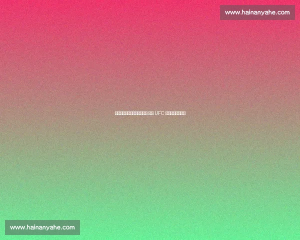 缅甸新星约书亚・万三周连捷 锁定 UFC 蝇量级冠军挑战权